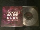 Tokyo Police Club Force Field CLEAR Rare Pinback Tigers Jaw Basement