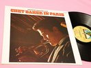 CHET BAKER 2LP IN PARIS ORIG FRANCE PRESS NM    TOP GATEFOLD COVER JAZZ