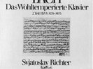 BACH Well Tempered Piano Vol.II RICHTER Eurodisc 85629 3LP Box Gold Lbl LOW SHIP