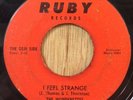 THE WONDERETTES northern soul 45 I Feel Strange / Wait Until Tonight   Ruby