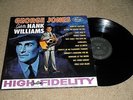 GEORGE JONES SALUTES HANK WILLIAMS   RECORD LP
