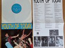 YOUTH OF TODAY - Break Down The Walls LP + Poster 1988 Gorilla Biscuits BOLD sXe