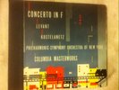 Gershwin / Oscar Levant CONCERTO IN F (Columbia Masterworks M512) 1942 book