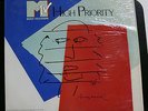 VINYL RECORD LP MTV HIGH PRIORITY FRANKLIN BANGLES NICKS HOUSTON LAUPER BENATAR