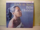 BILLIE HOLIDAY - Lady In Satin - '58 Columbia MONO jazz vocal LP - DG, 6-EYE