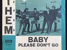Them: Baby Please don't go / Gloria. Rare Danish issue VG+