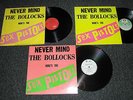 SEX PISTOLS X 3 RARE ORIG NMTB IMPORT LP'S CANADA GERMAN PORTUGAL PUNK CLASH
