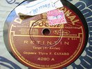 78 RPM ARGENTINA- FRANCISCO CANARO- Retintin-DISCO NACIONAL ODEON 4280