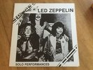 RARE  LED ZEPPELIN Solo Performances  Jimmy Page/Robert Plant LP 1966/1973 NM-