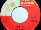TED TAYLOR 45 Look Out / Darling Take Me Back R&B Northern Soul NEW BREED e8772