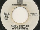 THE WINSTONS on Metromedia —AMEN, BROTHER— funk breaks 45 | WHITE LABEL PROMO