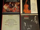 * DAVID OISTRAKH, Menuhin, Klemperer, Cassado * 4 LPs * Beethoven, Brahms* NMint