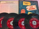 LES BROWN: SENTIMENTAL JOURNEY - 45RPM VINYL - 4 DISC SET IN BOX - VINTAGE
