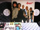 HEART   GREATEST HITS / LIVE   WHITE LABEL PROMO 2LP   1980   NEAR MINT 