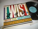 Twist With The VENTURES LP Original Mono LIGHT BLUE LABEL VINYL EXC USA BLP-2010
