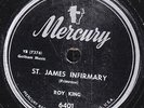 78-HILLBILLY-ROY KING-I CAN'T FEEL THOSE KISSES/ST. JAMES INFIRMARY on MERCURY-E