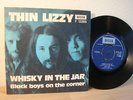 Rare Danish Thin Lizzy Whisky in the Jar 45 PS NM- Black boys on the Corner