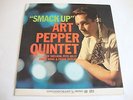 Art Pepper Quintet LP Smack Up (Contemporary LAC-12316, UK)