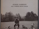 GEORGE HARRISON: All Things Must Pass USA APPLE Orig w/ POSTER Vinyl LP Beatles