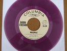 Barbra Streisand  - People -  PURPLE VINYL US Promo 7