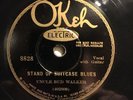 Okeh 8828 Uncle Bud Walker STAND UP SUITCASE/LOOK HERE MAMA EE+  1928  78 rpm