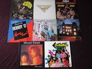 8 DISCO-POP LPs  Mylene Farmer, CC Catch, Hollies ,Bobby O, La Bionda,Sonny+Cher
