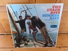 THE BEACH BOYS SUMMER DAYS LP SIGNED AUTOGRAPH BRIAN WILSON AL JARDINE RARE