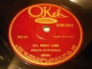 COUNTRY FRANK HUTCHINSON All Night Long / Lightning Express OKEH 45144