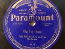 HEAR JAZZ 78- JELLY ROLL MORTON AND HIS ORCH. PARAMOUNT Big Fat Ham