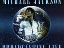 MICHAEL JACKSON BROADCASTING LIVE VINILE LP COLORATO/BLUE SPARKLE VINYL NUOVO