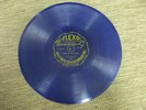 Vtg Blue Flexo Vinyl LP Record CooCoo Nuts Jazz Dance RARE Flexi disc 1920s-30s