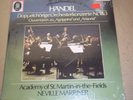 Marriner HANDEL 2 Double Concertos,Overtures - Odeon 1C 037-02 701 SEALED