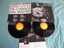 CHARLIE PARKER - Bird Lives The Complete Dial Masters -RARE1988 UK Vinyl 2-LP EX