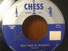 Larry Liggett 45 Chess # 1578 That Man Is Walking ORIG