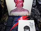 MINT 1973 BRITISH ORIG + CUSTOM INNER  DAVID BOWIE Aladdin Sane  GLAM PSYCH
