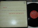 GRUMIAUX - BACH - Sonatas & Partitas for Solo Violin - Philips 3LP AY Near Mint