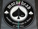 Motorhead 'Another Perfect Night' Live in Lyon France 2007 Picture Disc LP Rare