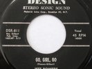 JETT POWERS Go Girl Go b/w Teen Age Quarrel 45 RARE ROCKABILLY MINT- DESIGN 811