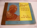 Lead Belly 'Negro Sinful Songs' 5-78 RPM Set 1939 / Sleeve:EX Records:NM-