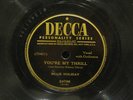 78 Jazz BILLIE HOLIDAY You're My Thrill DECCA 24796