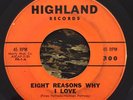 DOO-WOP 45. THE PRECISIONS-EIGHT REASONS WHY I LOVE-300