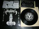 in MINT rare SABBAT 7/33rpm The Devils Sperm is cold + INFO+STIC / SINGLE VINYL