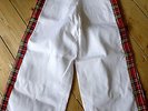 BAY CITY ROLLERS Original Vintage Flared Tartan Trousers RARE