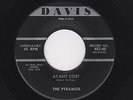 '56 NY DooWop PYRAMIDS At Any Cost/Okay Baby DAVIS 453 M- HEAR BOTH