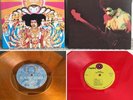 JIMI HENDRIX AXIS BOLD AS LOVE MONO ORANGE COLOR VINYL RED BAND OF GYPSYS LP NM