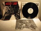 Mötley Crüe?–Too Fast For Love 1982 Elektra–60174-1 Y white label promo w/insert