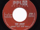Modern Soul Boogie 45 EDDIE JAY & RAY Keep Smilin' PPL HEAR
