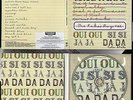 MADNESS - OUI OUI - SPECIAL FACTORY PRESSED PROMO WITH PRESS SHEET - TWO TONE