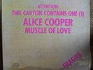 Alice Cooper Muscle Of Love LP Venezuelan Press 1974 Warner Bros Yellow Label