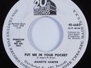 Northern Soul 45 JEANETTE HARPER Put Me In Your Pocket 20TH CEN FOX HEAR VG++